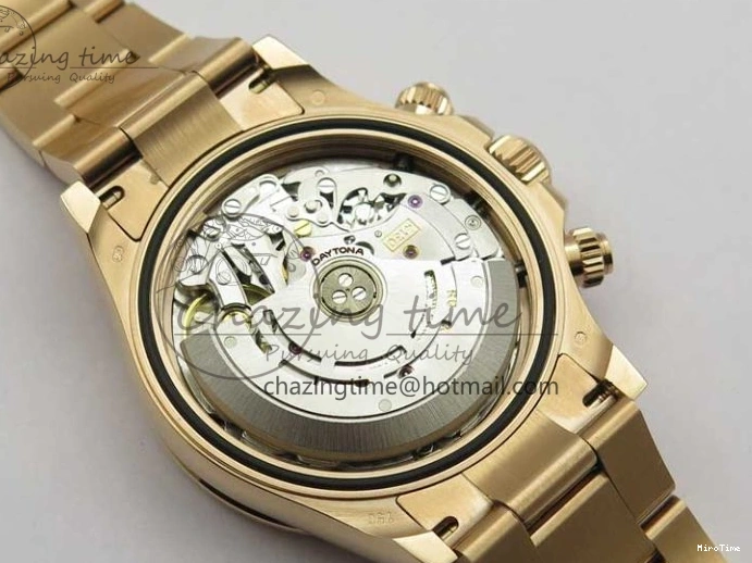MiroTime 0501 Daytona 116508 RG Noob 1:1 Best Edition 904L SS Case and Bracelet RG Dial SA Comfortable 2705